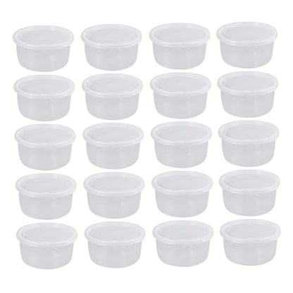Mikikit 20Pcs Boxes Reptile Breeding Boxes Durable White Containers for Spiders Lizards Frogs and Pets for Quarantine and Comfortable Living Environment