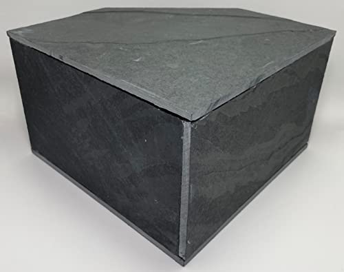 TheFrogHouse Slate Stone Reptile Hide 10x10x6 Natural Cave Decor