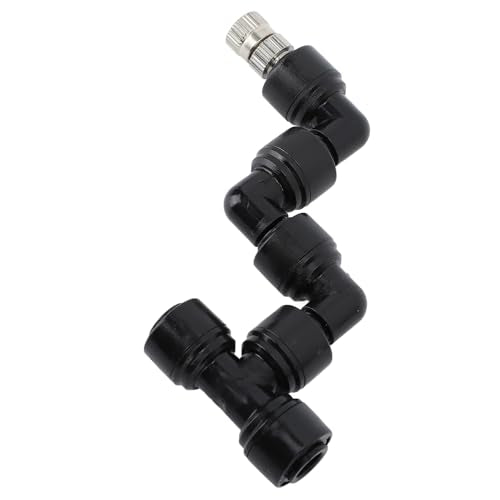 Pssopp Reptile Nozzles, Adjustable Spray System, 360 Rotating Nozzle for Humidity Control in Terrariums and Rainforest Tanks