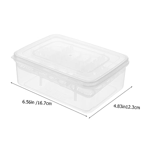 Compartment Reptile Egg Incubator Tray for Tortoise and Lizard Hatching Durable Plastic Breeding Box with Transparent Design for Easy Observation and Reuse