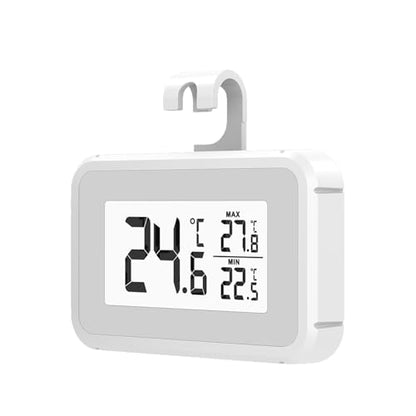 Elitech Fridge Thermometer Digital Freeze Refrigerator Thermometer Waterproof Large LCD Display Max/Min Record Function TM-2T - size: Thermometer