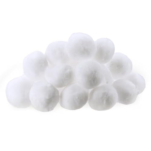 VORESTIC Filtra Fluff Aquarium Filter Floss, Aquarium Cotton Balls for Fish Tank, Turtle Tank, Canister Filter - Polishing Floss Balls for Freshwater and Saltwater, Ready to Use, 3.5 oz (100 g) - size: 3.5 oz
