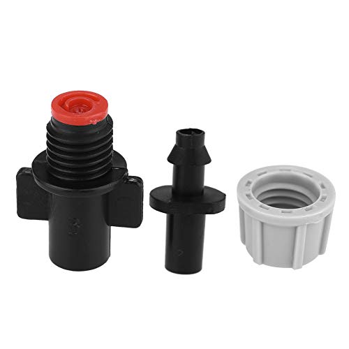 50pcs/Set Misting Nozzles Plastic Sprinkler Atomizer Nozzles for Patio Garden Agricultural Greenhouse Drip Irrigation Outdoor Cooling System