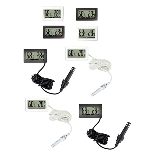 Practical Digital Hygrometer Thermometer for Vivariums and Incubators Environment with Accurate Measurements
