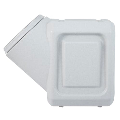 Vittles Vault Traditional Pet Food Storage Container For Dog Kibbles/Bird Seed/Oatmeal/Rice/Flour/Cereal, BPA Free Plastic, Sealed Airtight For Cat Food, Up To 40 lb, Made in USA, With Scoop, Gray - size: 40 Pounds