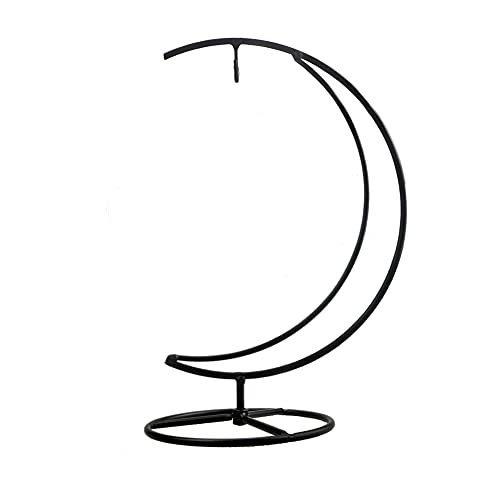 YY YEARCHY Ornament Display Stand Holder Home Wedding Decoration Rack for Hanging Glass Globe Air Plant Flower Pot Stand Iron Pot Hook Stand Terrarium Witch Ball (1, 10.6"*4.9") - size: 10.6"*4.9"