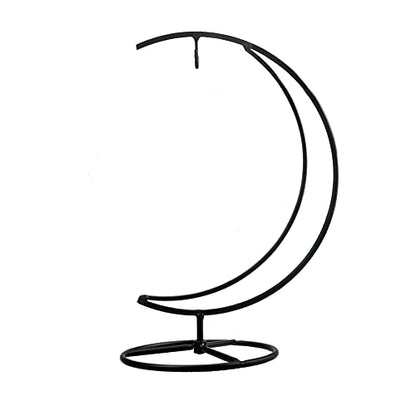 YY YEARCHY Ornament Display Stand Holder Home Wedding Decoration Rack for Hanging Glass Globe Air Plant Flower Pot Stand Iron Pot Hook Stand Terrarium Witch Ball (1, 10.6"*4.9") - size: 10.6"*4.9"