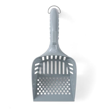 Fresh Step All In One Litter Scoop - Fast and Easy to Use Cat Litter Scooper - Deep Shovel Ergonomic Handle Grip Kitty Litter Scooper to Scoop Away Cat Litter | Deep shovel design, ergonomic handle grip, Kitty Litter Scooper for fast and easy daily scoopi