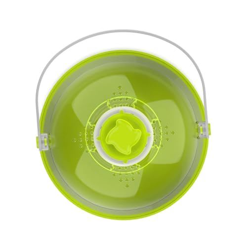 Snail Observation Terrariums Breeding Box, Round Snail Habitat Starter Kit, Ideal for Snails, Beetles, Spiders, Small Reptiles, Insects; Made of ABS, PC Material