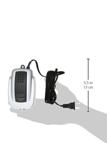 Danner Manufacturing, Inc., Supreme Oxy-Flo AP- 3, Low Volume Air Pump for Aquariums, 06403