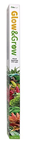 The Bio Dude 22" Glow & Grow Best Plant Growth Reptile & Amphibian LED Bulb for terrariums