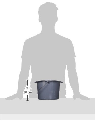 Medline Commode Bucket with Lid and Handle Case