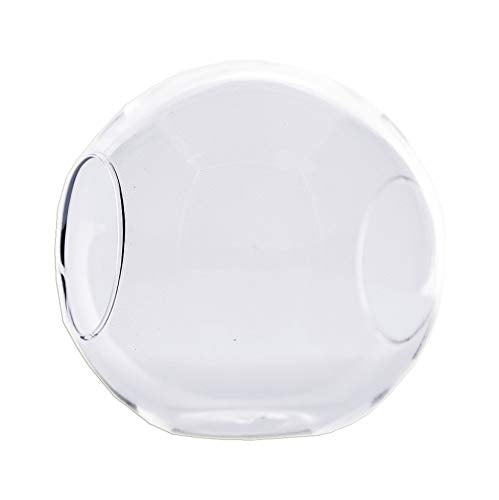 WGV Planter Terrarium Bulk, Width 6" Height 6", Clear Round Glass Vase Container with Two Side Opening, DIY Air Planter, Votive Candle Holder for Decor, 6 Pieces - size: 6" Double Opening