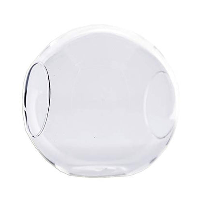 WGV Planter Terrarium Bulk, Width 6" Height 6", Clear Round Glass Vase Container with Two Side Opening, DIY Air Planter, Votive Candle Holder for Decor, 6 Pieces - size: 6" Double Opening
