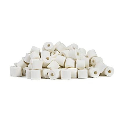 Aquarium Premier Bulk Bio Ceramic Rings Canister Filter Media, 6 lbs | Canister Filter Fresh Water, Sea Water Fish Tank, Koi Fish Pond Reef Filter - size: 6 lbs