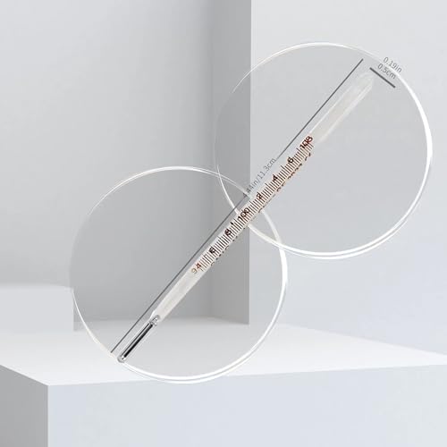 ℉ Oral Thermometer for Adults and Kids 2PCS - Glass Thermometer for Rectal Temperature - Accurate Easy Reading - AiBi TECH