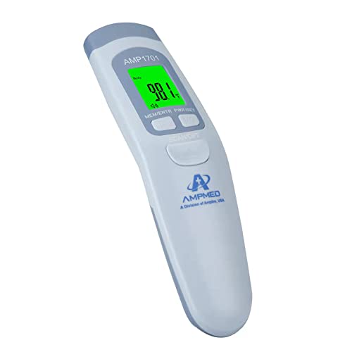 Medical Grade Forehead Thermometer | For Adults, Kids, Baby, Non-Contact Digital Infrared Fever Detection - color: Serenity
