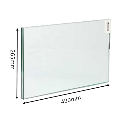 40x16x16 Inch Toxirium Terrarium Tempered Glass Replacement Doors - Left & Right Panels, 2-Pack - Safe, Ideal Fit for Reptile Enclosures - size: Replacement doors for 40x16x16inch tank