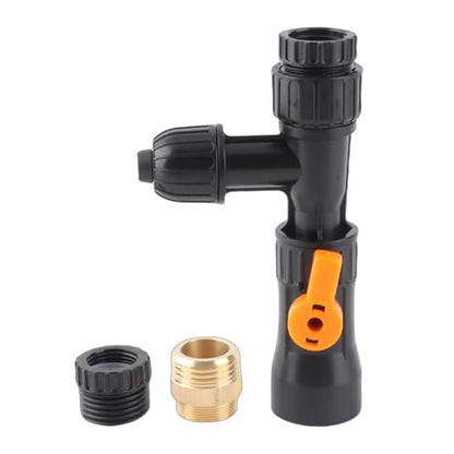 Aquarium Water Changer Fish Tank Gravel Vacuum Siphon Cleaner Kit with Faucet Adapter for Easy Water Changes and Gravel Cleaning