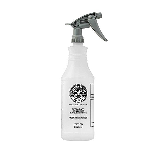 Chemical Guys Professional Spray Bottle, Chemical Resistant, 32 Oz | Spray bottles heavy duty, adjustable mist to jet nozzle, for degreasers, cleaners, concentrated formulas - style: Professional Sprayer