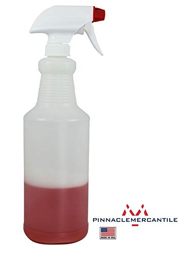 Pinnacle Mercantile Plastic Spray Bottles Leak Proof Technology Empty 32 oz Pack of 78 Made in USA - size: 32 Oz, 78 Pack