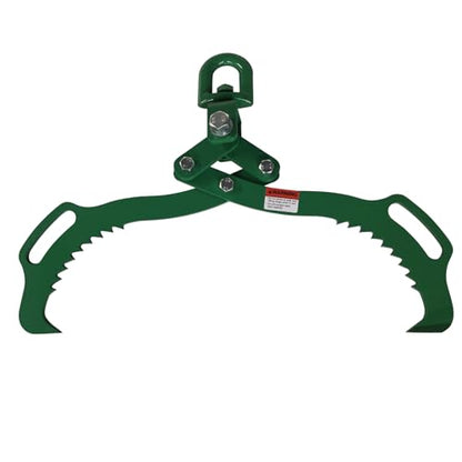 2 Serrated 18in Swivel Claw Hook,Log Lifting Tongs, Heavy Duty Grapple Timber Claw,Lumber Skidding,Log Lifting -18in - size: 18in