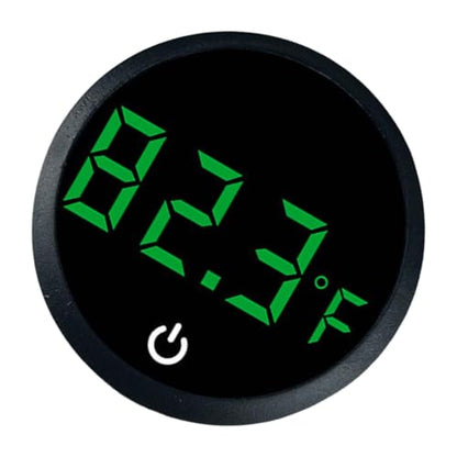 Fishtanks Digital Thermometers LED Display Accurate Temperature Gauge for Reptiles Tanks Wth Stick on Rechargeable Design LED Display Thermometers - color: B