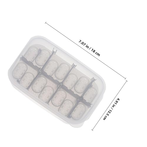 Reptiles Hatching Box Breeding Container for Geckos Turtles and Snakes Transparent Observation Lid Easy to Use and Clean for Home Store