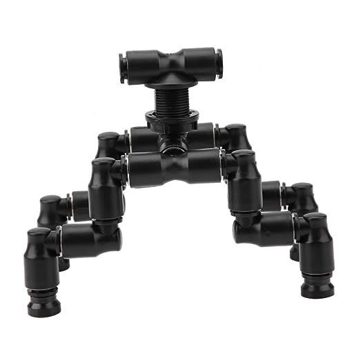FRCOLOR 2sets Adjustable Sprayers for Reptiles Black Pet Cooling Nozzle for Terrarium Humidity Rotatable Mist System Animal Supplies