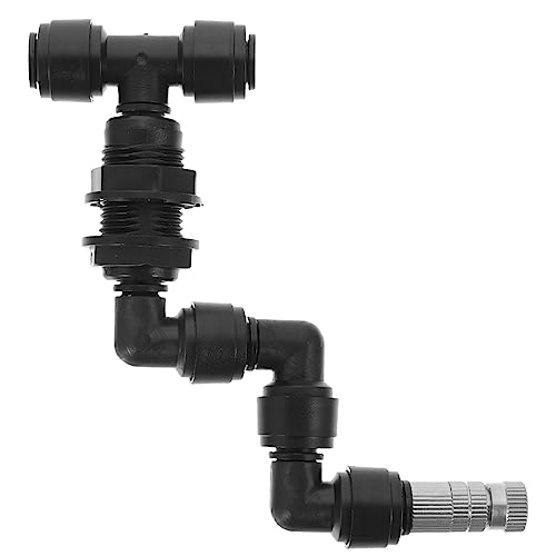 Reptile Tank Spray Nozzle Fine Atomization Garden Sprinkler for Reptile Environments Easy Installation Small for Terrariums and Humidifying Plants - size: 10X9X2CM