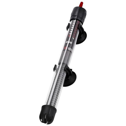 50W Submersible Aquarium Heater, Adjustable Temperature for Fish Turtle Tank with Suction Cup Mounting