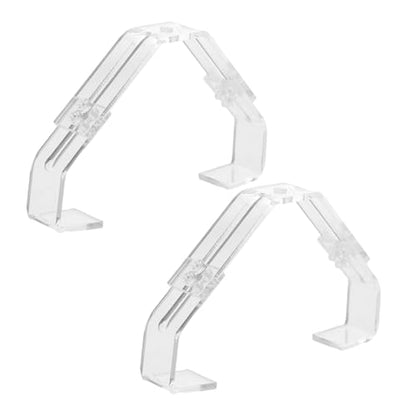 2pcs Lamp Fixing Clip for Aquariums Reptile Terrariums Durable Support for Fish Tank Lights Sturdy Design for Long Term Use Compatible with Various Lighting Needs