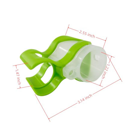 1400B Green Vacuum Hose Self-Cleaning Tool Attachment Compatible With Bissell Little Green Machine Multi-Purpose Tools Brush 4075 3194 3353 2458 3588F 1986 1425 1400W 1725R Replacement Part #1613828 - color: Cleaning tool green