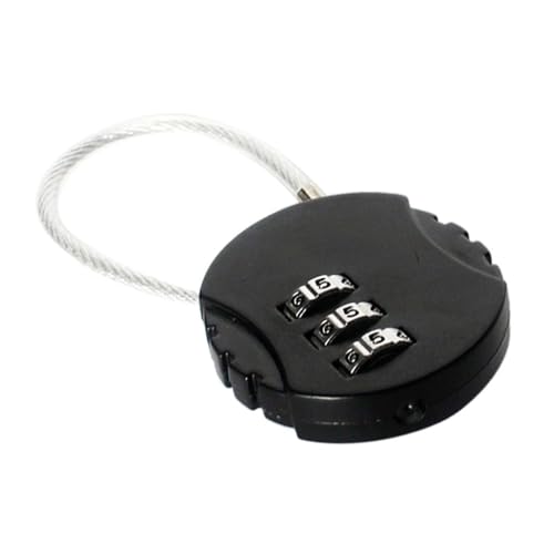 Reptile Terrarium Combination Padlock, Zinc Alloy Resettable Combo Lock for Reptile Tanks, Lockers, and Luggage