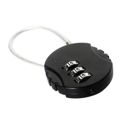 Reptile Terrarium Combination Padlock, Zinc Alloy Resettable Combo Lock for Reptile Tanks, Lockers, and Luggage