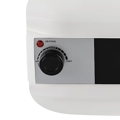 Electric Mini Tank Water Heater 1.5kw, 1.6Gal Under Sink Water Heater | Fast Heating | Adjustable Range from 86-149°F | Ideal for Sinks, Kitchens, Bathrooms, and Rvs | 9.06''L* 9.06''W *12.8''H