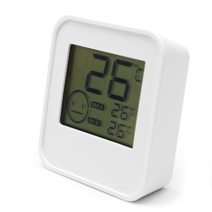 Digital Indoor Thermometer Indoor Hygrometer Room Temperature Monitor Humidity Gauge with Big Screen Stand Wall Hanging Magnet - size: S
