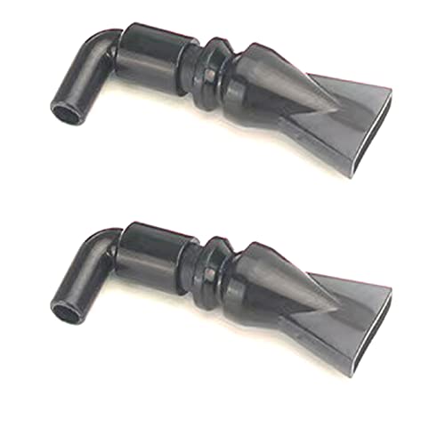 Still Awake 2 Pcs Aquarium Pump Duckbill Nozzle,Water Outlet Return Pipe Fitting,Fish Tank Duckbill Sprinkler Aquarium Pump Flare Duckbill Nozzle,Water Outlet Pipe 8mm/5/16 Inch (S) - size: S（5/16 Inch 2 Pcs）