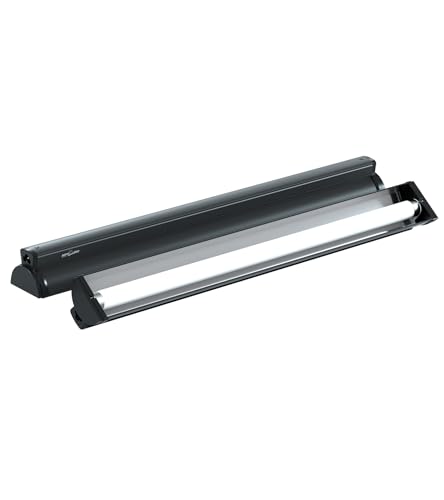 REPTI ZOO T8 UVB Lighting Fixture for Reptiles,18W Reptile Lighting Combo Kit Desert 10.0 Terrarium Hood Light Fixture for Bearded Dragon Tortoise Lizards Reptile & Amphibian(24inch)