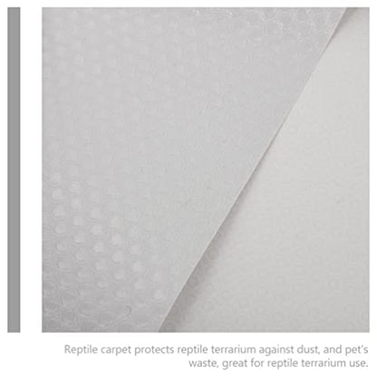Ipetboom Reptile Carpet Mat for Bearded Dragons Snakes Turtles Eva Non- Substrate Liner for Easy Cleaning Terrarium Reptile Bedding for Comfortable Habitat
