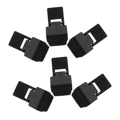 Toddmomy 6pcs Turtle Tank Lock Clips Reptile Terrarium Lid Buckles Snake Tank Lid Locks Aquarium Clamps for Secure Enclosures