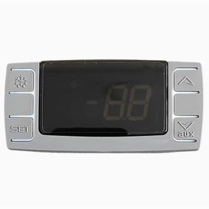 XR03CX-5DACFLS Digital Temperature Thermostat Controller,230V/50-60Hz Compressor Defrost with Probe for Home Commercial Refrigerators Cold Storage