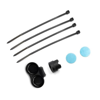 Pangea Microdish Kit for Micro Gecko Feeding, Water Bowl for Tiny Reptiles | Zip Ties Included 1.25in x .75in - size: XS Dual Branch Mount
