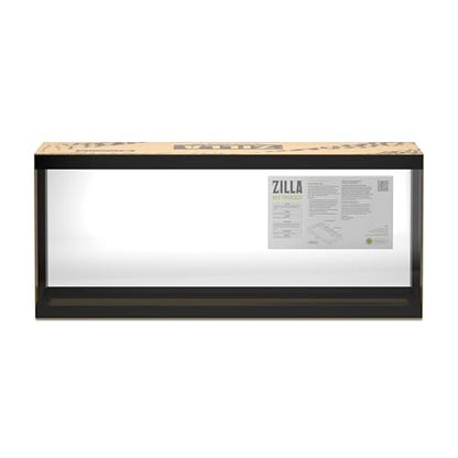 Zilla Critter 20 Gallon Reptile Terrarium with Sliding Screen Top - size: 20 Gallons
