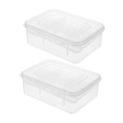 BESPORTBLE Reptile Breeders Kit 2pcs 16 Compartment Incubation Trays for Eggs Unbreakable Plastic