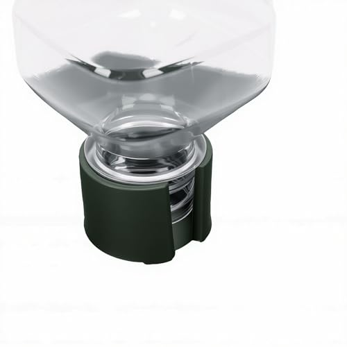 GLOGLOW Food and Water Bowl for Lizard Chameleon (Dark Green) - color: Dark Green