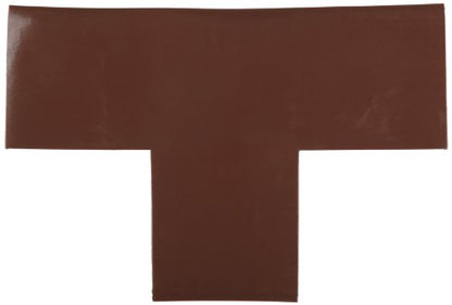 Mighty Line T3BRN Floor Marker Tape T Shape 9-Inch by 6-Inch by 3-Inch, Brown, Pack of 50 - color: Brown