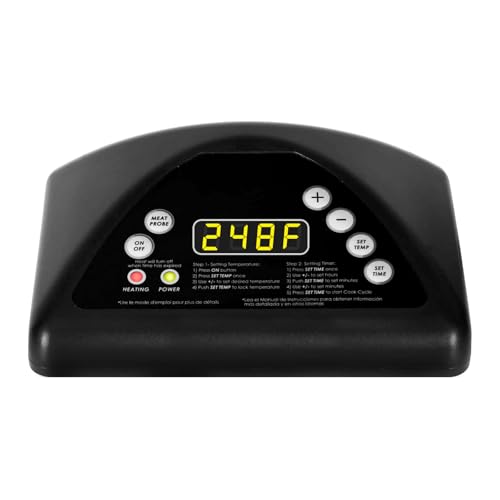 Digital Thermostat Controller Kit for Masterbuilt MB20070511 Smoker | Electric Smoker Top Digital Control Panel Masterbuilt MB20071914/20071814 Electric Smoker - size: 6 buttons