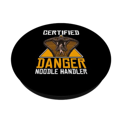 Snake Owner Reptile Snake Handling Gloves Snake Handler PopSockets Standard PopGrip - style: Standard