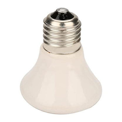 Ceramic Heat Emitter Lamp, 100W Black Heater Bulb with Power Switch, Anti-Biting Hook for Pet Brooder, Chicken Coop, Lizard, Snake, Aquarium, 110-120V